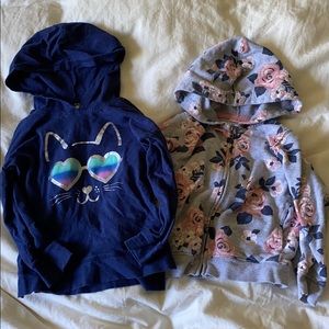 Two 3t hoodies